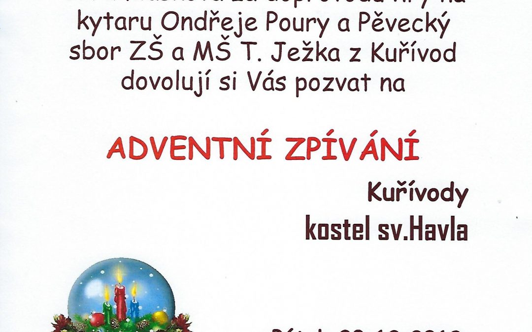 Adventní zpívání
