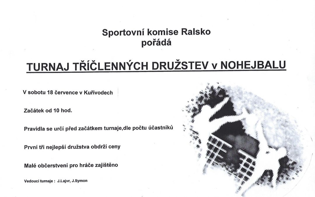 Turnaj tříčlenných družstev v nohejbalu