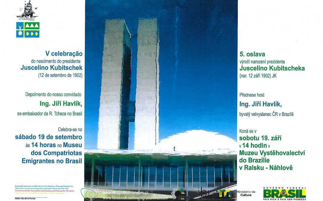 Pozvánka do Muzea Vystěhovalectví do Brazílie v Náhlově