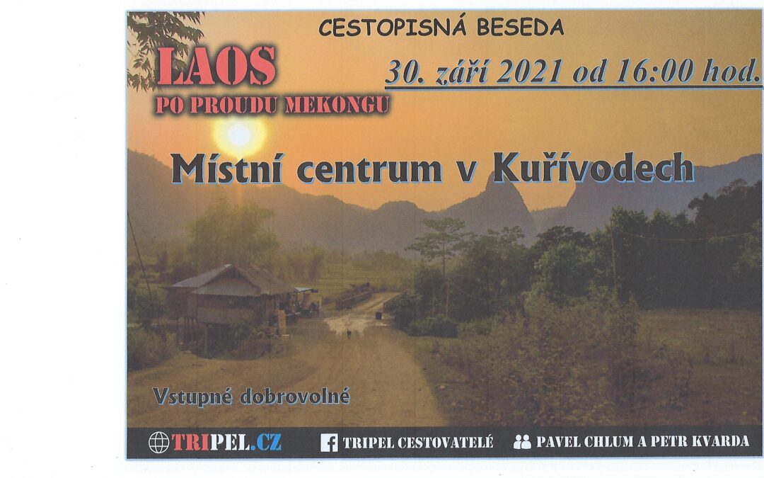 Cestopisná beseda – LAOS po proudu Mekongu