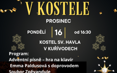 Adventní zpívání v kostele